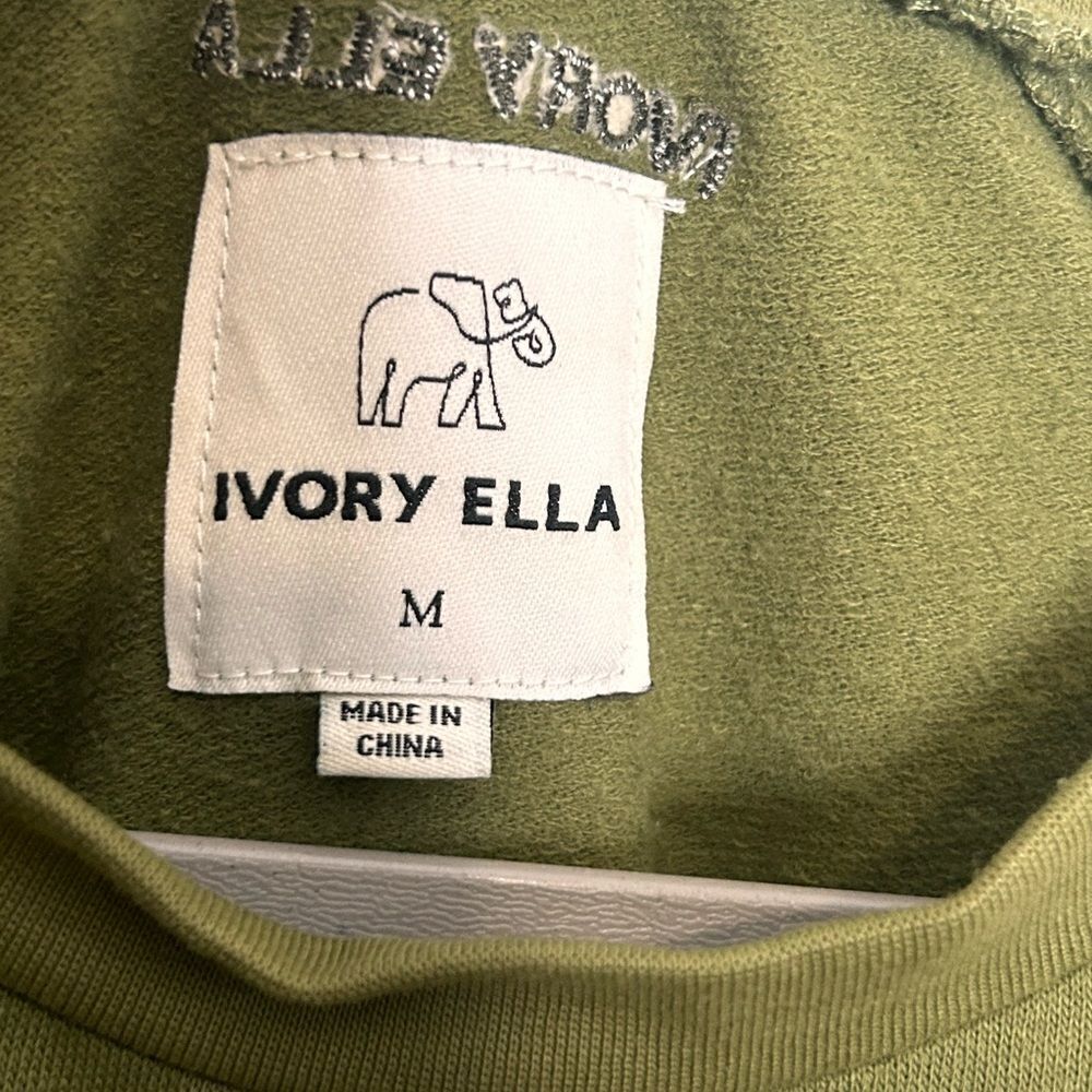 Ivory Ella Aida Half Circle Sweatshirt Dress - Picture 4 of 5